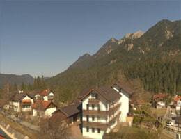 Krün Webcam Rathaus Panorama Live