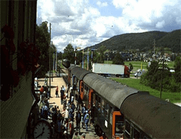 Webcam Blumberg Bahnhof Sauschwänzlebahn Live