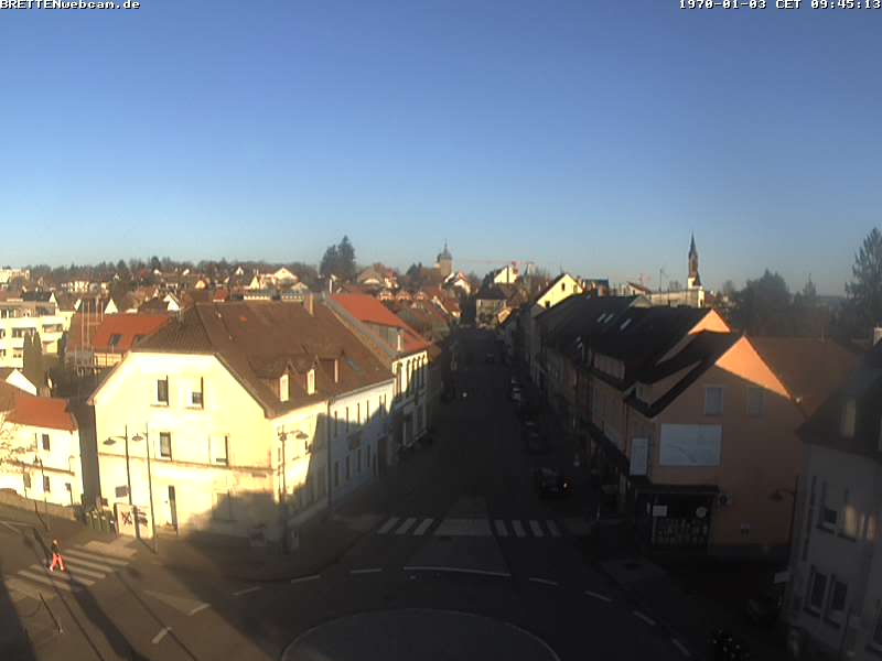 Webcam Bretten Kaiserdenkmal Panorama Live