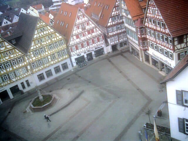 Stadt Herrenberg Marktplatz Webcam Live