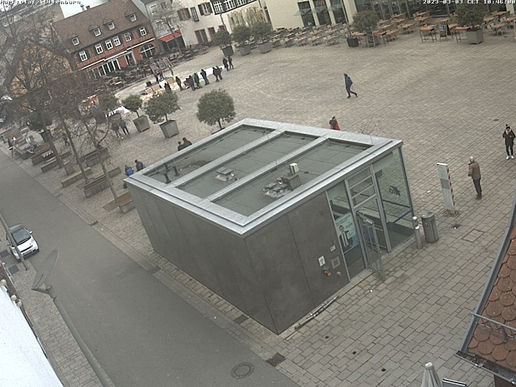 Stadt Offenburg Marktplatz Webcam Heute Live