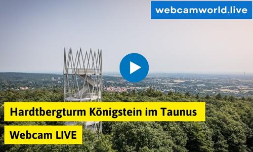 Hardtbergturm Königstein im Taunus Webcam Live