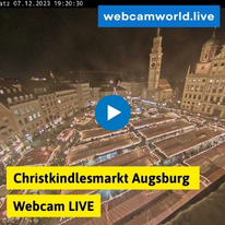 Webcam Christkindlesmarkt Augsburg Webcam Live