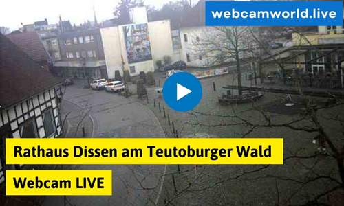 Rathaus Dissen am Teutoburger Wald Webcam Live