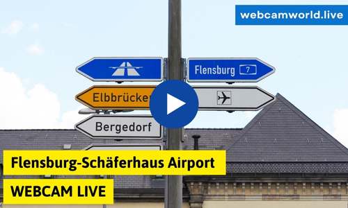 Flensburg-Schäferhaus Airport Webcam Aktuell Live