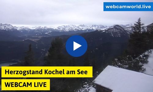 Herzogstand Kochel am See Webcam Live