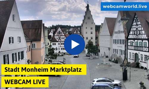 Stadt Monheim Marktplatz Webcam Aktuell Live