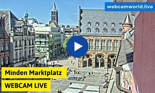 Webcam Minden Marktplatz Aktuell Live