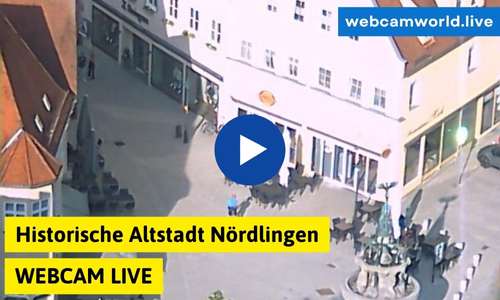 Historische Altstadt Nördlingen Webcam Aktuell Live