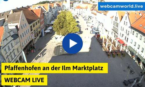 Pfaffenhofen an der Ilm Marktplatz Webcam Aktuell Live