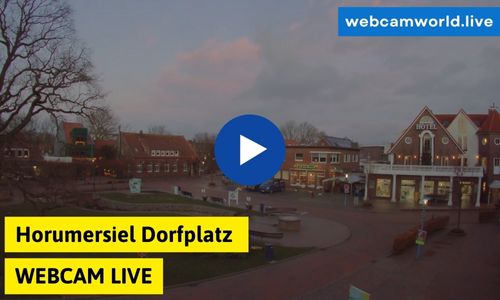 Horumersiel Dorfplatz Webcam Aktuell Live