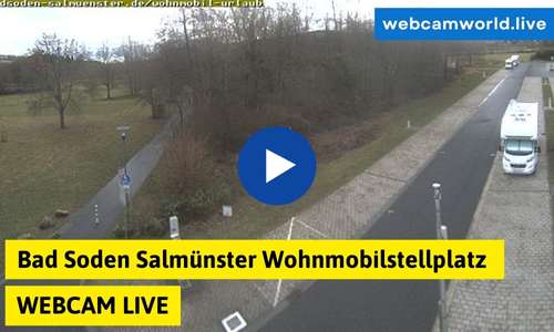 Bad Soden Salmünster Wohnmobilstellplatz Webcam Live